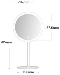 Дзеркало для макіяжу Xiaomi DOCO Daylight Mirror White (DM005)