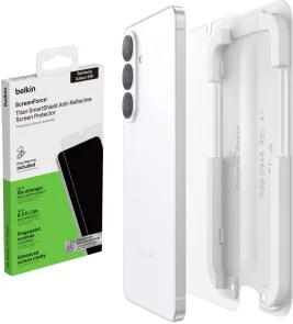 Фото: Захисне скло Belkin for Samsung Galaxy S26 - Titan SmartShield 1 Pack (OVB072HQ) № 8 | KTC