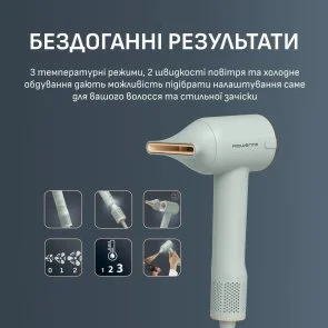Фото: Фен Rowenta Blumia Green (HY5N12E0) № 7 | KTC