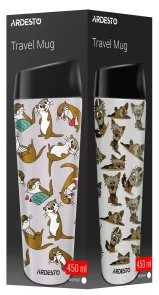 Фото: Термочашка Ardesto Coffee Time Yorkie 450ml Beige (AR2645YT) № 5 | KTC