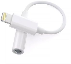Choetech Lightning / jack 3.5mm F 0.1m White (AUX005)