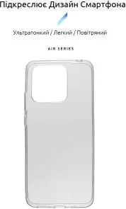 Фото: Чохол ArmorStandart Redmi 10C - Air Series Transparent (ARM61300) № 2 | KTC