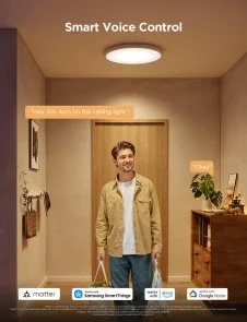 Фото: Світильник Govee Smart Ceiling Light RGBWW + RGBIC WI-FI/Bluetooth White (H80A1C01) № 7 | KTC