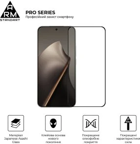 Фото: Захисне скло ArmorStandart Pro for Xiaomi 17T Pro 5G (ARM90934) № 2 | KTC