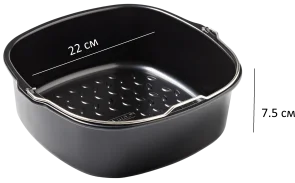Фото: Форма Pyrex AIRFRYER 22x21x7.5cm 1.9L (AF22SR6/8046) № 7 | KTC