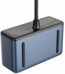 Мережевий фільтр ColorWay CW-CHE25PDB 2/2m 3xUSB Blue