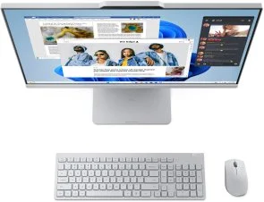 Фото: ПК моноблок Lenovo IdeaCentre AIO 24ARR9 Cloud Grey (F0HR00BQUO) № 7 | KTC