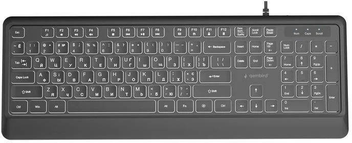 Фото: Клавіатура Gembird KB-MCH-05-CYRL Black № 3 | KTC