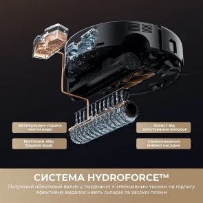 Фото: Робот-пилосос Mova S70 Ultra Roller Black (RLZ52EE-Bl) № 7 | KTC