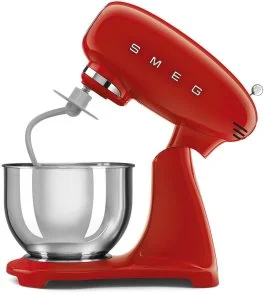 Фото: Планетарний міксер Smeg Style Aesthetic Red (SMF05RDEU) № 5 | KTC