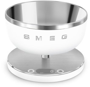 Ваги кухонні Smeg Collezione Aesthetic Matt White (KSC01WHMWW)