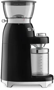 Фото: Кавомолка Smeg Style Aesthetic Black (CGF03BLEU) № 4 | KTC
