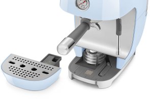 Ріжкова кавоварка Smeg Style Aesthetic Pastel Blue Glossy Finishing (ECF03PBEU)