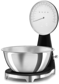 Ваги кухонні Smeg Style Aesthetic Glossy Black (KSF01BLWW)