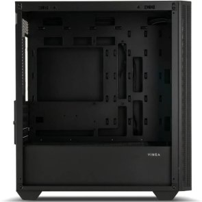 Корпус Vinga Cello Black with window