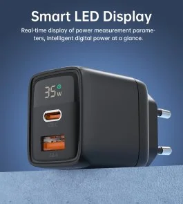 Фото: Зарядний пристрій Choetech PD6052 35W Black (PD6052-EU-BK) № 5 | KTC
