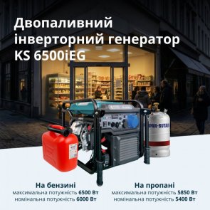 Генератор Könner & Söhnen KS 6500iEG (KS6500IEG)