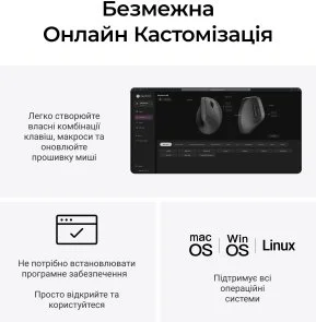 Фото: Миша Keychron M5 PixArt PAW3950 Black (M5-A23) № 8 | KTC