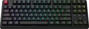 Клавіатура Keychron C3 Max Super Red Switch RGB Black (C3M-H1-UA)