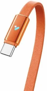 Фото: Кабель ColorWay ultra-thin 100W 5A Type-C / Type-C 1m Orange (CW-CBPDCC100-OR) № 3 | KTC