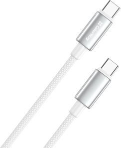 Кабель ColorWay CBPDCC099 100W 5A Type-C / Type-C 2m White (CW-CBPDCC099-WT)