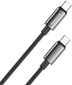 Кабель ColorWay CBPDCC099 100W 5A Type-C / Type-C 2m Black (CW-CBPDCC099-BK)