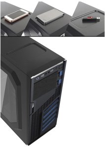 Корпус Gamemax MT521 Black (MT521-NP)