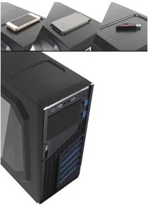 Фото: Корпус Gamemax MT521 Black (MT521-NP) № 7 | KTC