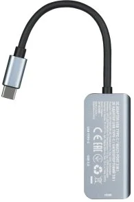 Фото: USB-хаб 2E W2680 3in1 Grey (2E-W2680) № 7 | KTC