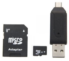 Кардрідер STLab U-375 USB/OTG Black (U-375 black)