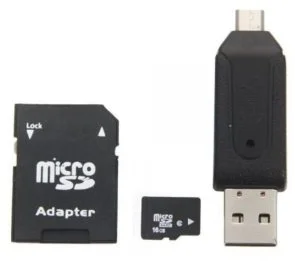 Фото: Кардрідер STLab U-375 USB/OTG Black (U-375 black) № 4 | KTC