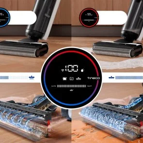 Фото: Ручний бездротовий пилосос Tineco Floor One S6 Flashdry Pet (FW360100DE) № 4 | KTC