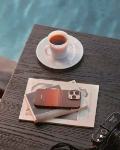 Фото: Чохол Pitaka for Apple iPhone 16 Pro - Tactile Woven Sunset PitaTap (KI1602SU) № 11 | KTC