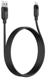 Фото: Кабель Acefast C16-02 12W AM / Lightning 1.2m Black (6974316286202) № 3 | KTC