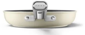 Фото: Сковорода Smeg 50S Retro Style 24cm Cream (FPF2402CRM) № 6 | KTC
