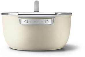 Каструля Smeg 50S Retro Style 5.4L Creame (CSF2412CRM)