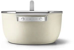 Фото: Каструля Smeg 50S Retro Style 5.4L Creame (CSF2412CRM) № 4 | KTC