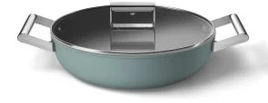 Фото: Сковорода Smeg 50S Retro Style 28cm Emerald Green (DPF2812EGM) № 3 | KTC