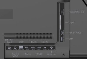 Телевізор QLED Kivi 65U7000MB (Android TV, Wi-Fi, 3840x2160)