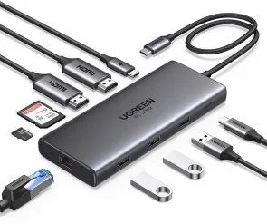 Фото: USB-хаб UGREEN CM639 10in1 Grey (15534) № 2 | KTC