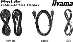 Монітор iiyama ProLite T2452MSC-B2AG Black - 24