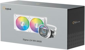 Система рідинного охолодження Ocypus Sigma L24 WH ARGB (SIGMA-L24-WH2AAWWN00X-GL)