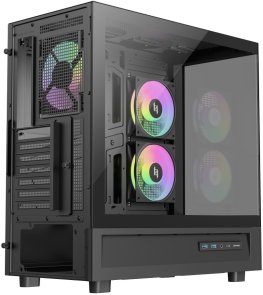 Корпус Gamemax NEX C51 Black with window (NEX C51 BK)