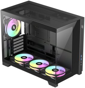 Корпус Gamemax NEX C33 Black with window (NEX C33 BK)