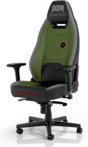 Крісло Noblechairs Legend Doom The Dark Ages Edition Green (NBL-LGD-PU-DDA)