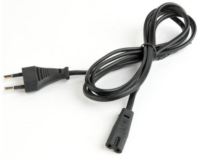  Кабель живлення Cablexpert PC-184/2 1.8m Black (PC-184/2 1,8метра)