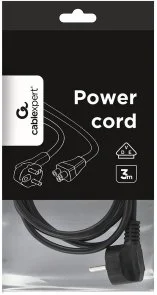 Фото: Кабель живлення Cablexpert PC-186-ML12-3M 3m Black № 5 | KTC