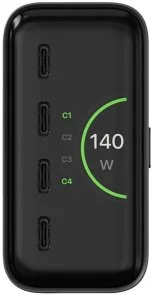 Фото: Зарядний пристрій Satechi ChargeView 140W Black (ST-C4CV140C-EU) № 2 | KTC