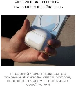 Фото: Чохол Native Union for Airpods Pro 2nd Gen - RE Clear (APPRO2-TRA) № 3 | KTC