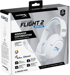 Фото: Гарнітура HyperX Cloud Flight 2 White (B5VC5AA) № 12 | KTC